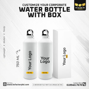 Corporate Customized Aluminum Water Bottle – 750ml