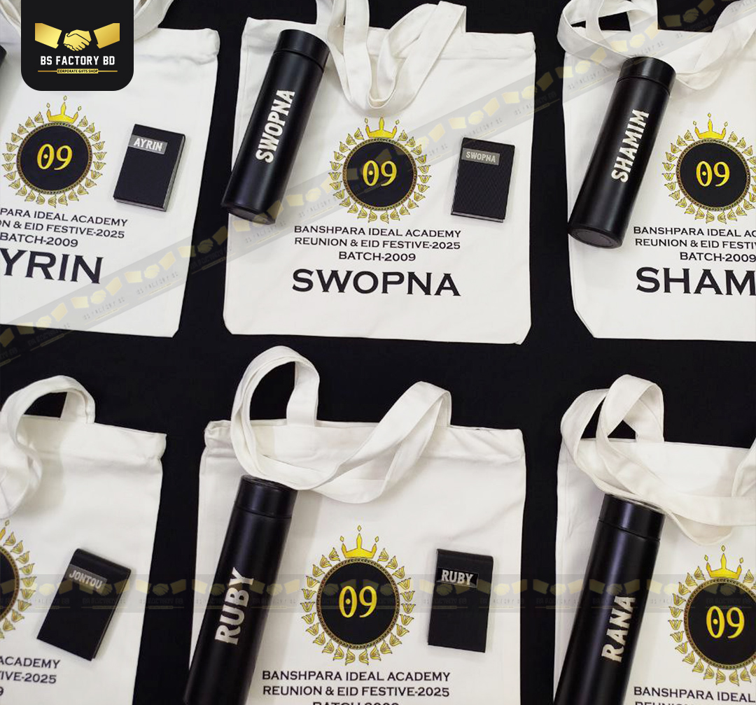 Personalized Corporate Gift Set (3-in-1) – Name Customization on Each Item