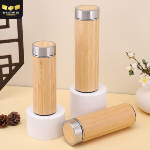 Corporate Customized Bamboo Thermal Flask