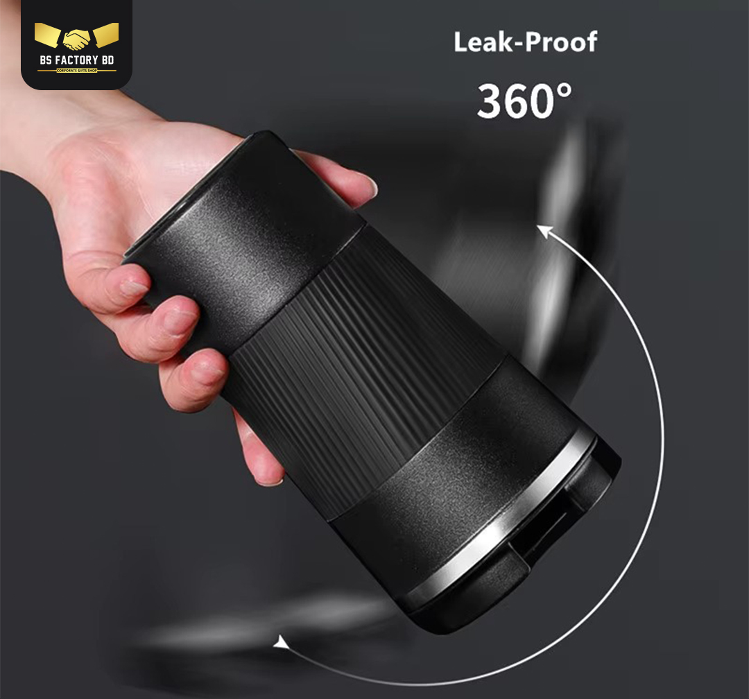 Corporate Customized Rubber Grip Thermal Mug - Image 4