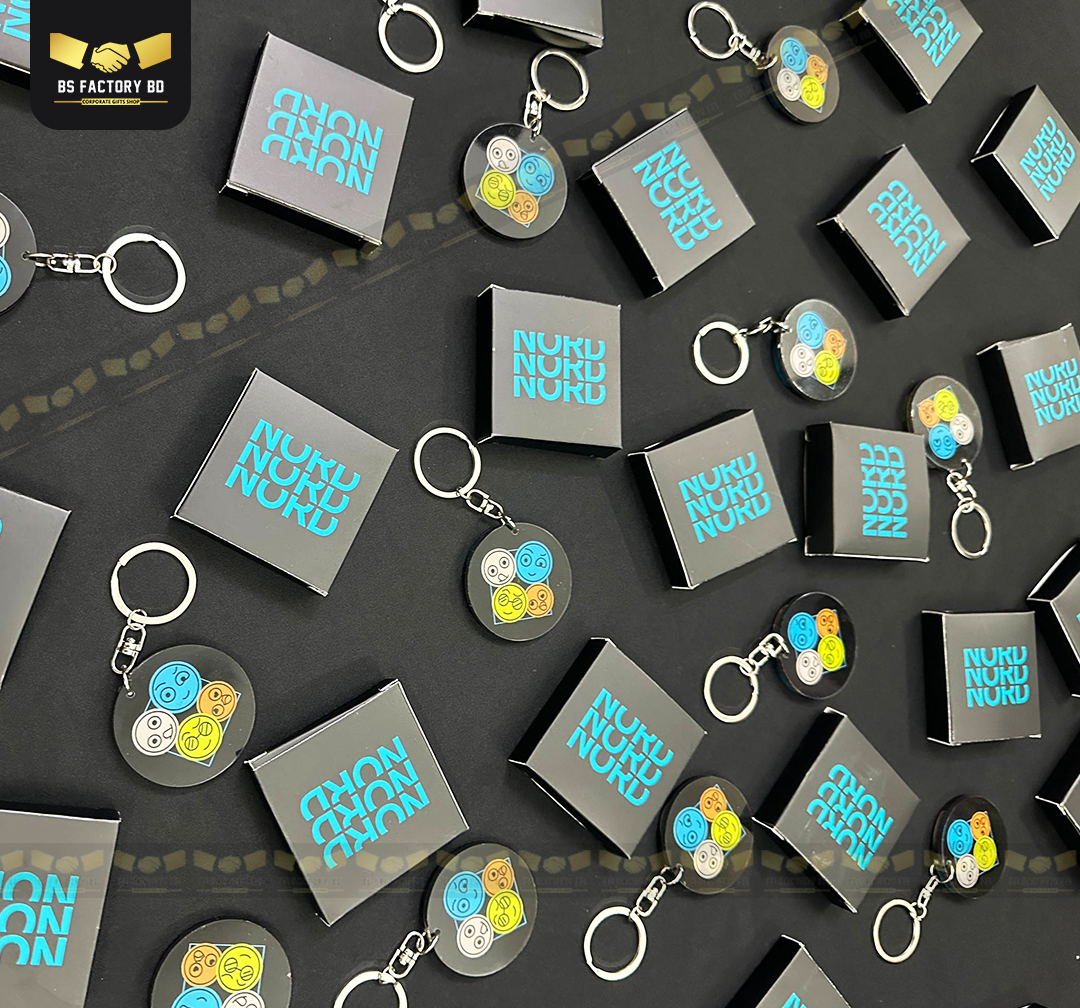 Corporate Customized Acrylic Keyring - Image 3