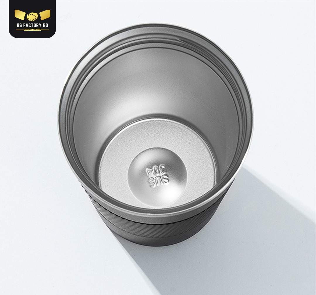 Corporate Customized Rubber Grip Thermal Mug - Image 5