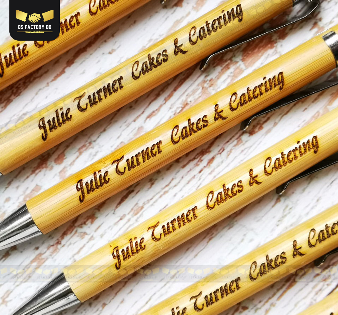 Corporate Customized Bamboo Pen