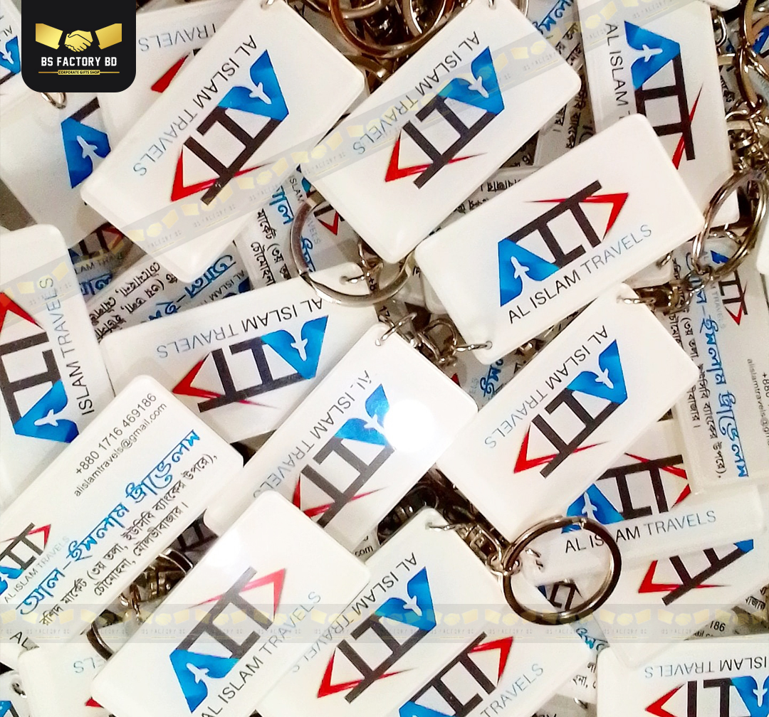 Corporate Customized Acrylic Keyring - Image 6