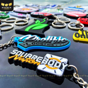 Corporate Customized Silicone Keyring