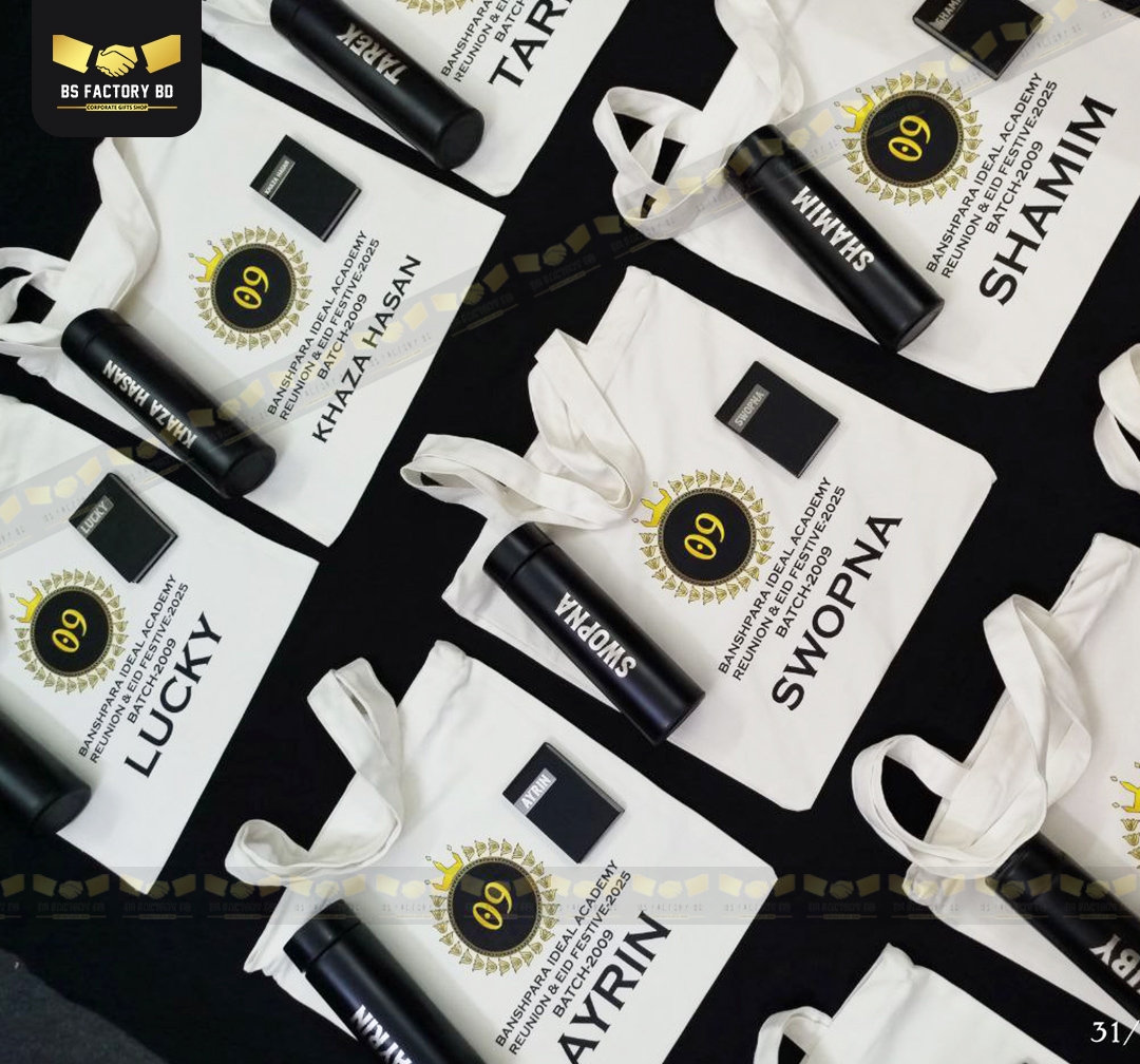 Personalized Corporate Gift Set (3-in-1) – Name Customization on Each Item - Image 3
