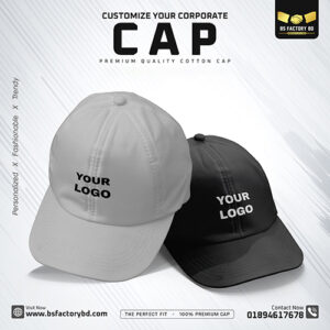 Corporate Customized Cap With  DTF Printed