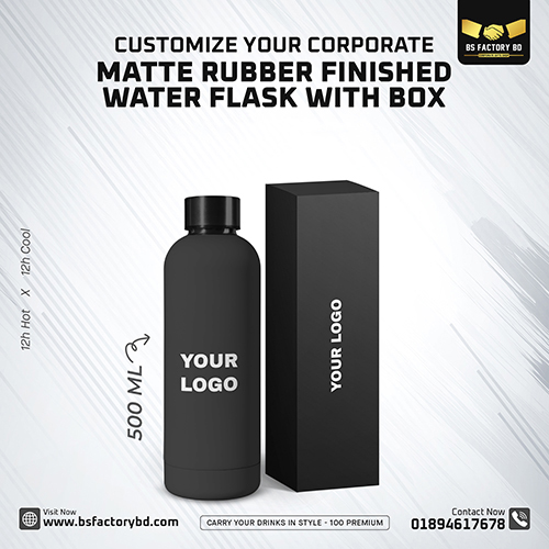 Corporate Customized Matte Finish Thermal Flask