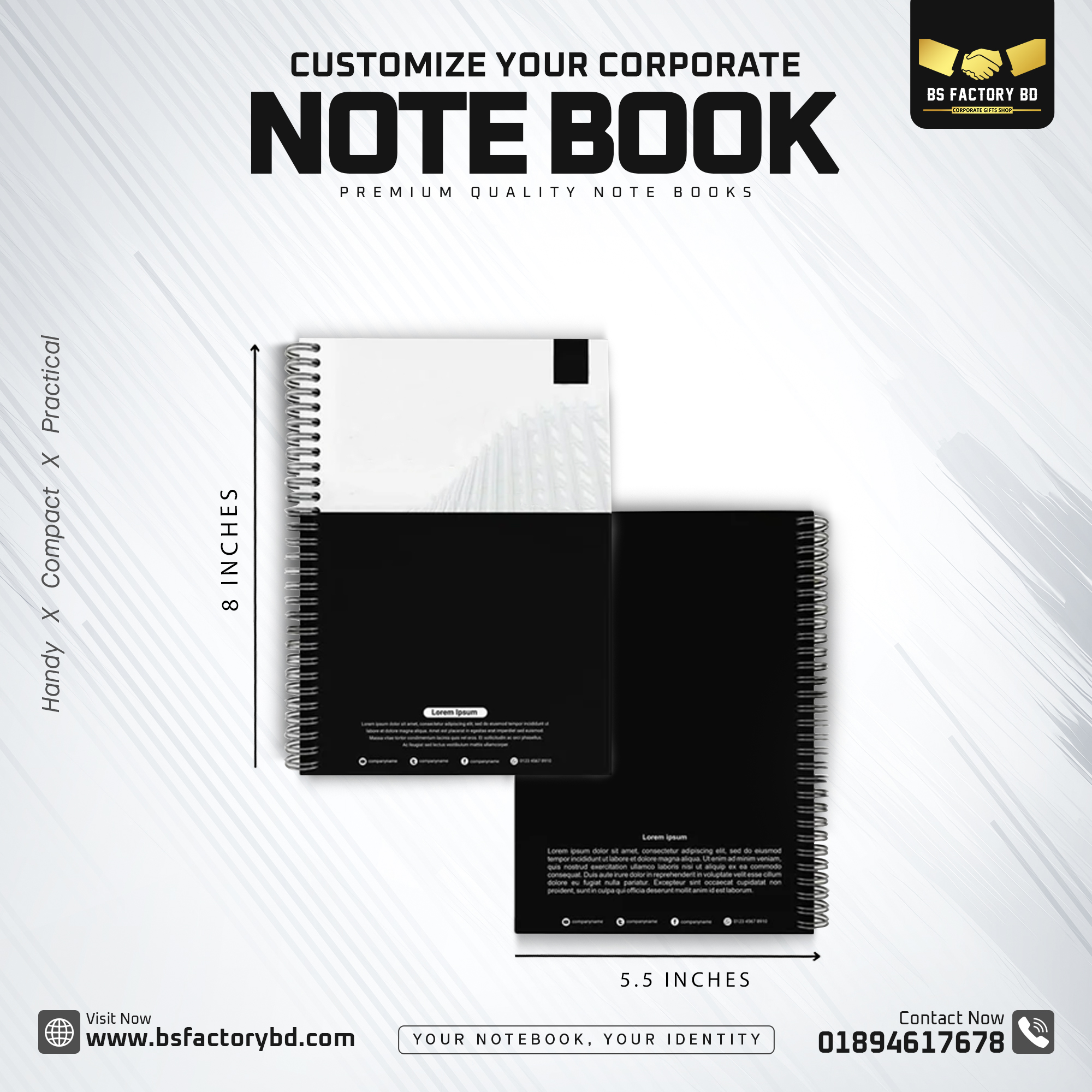 Corporate Customized Notebook 01 - Image 2