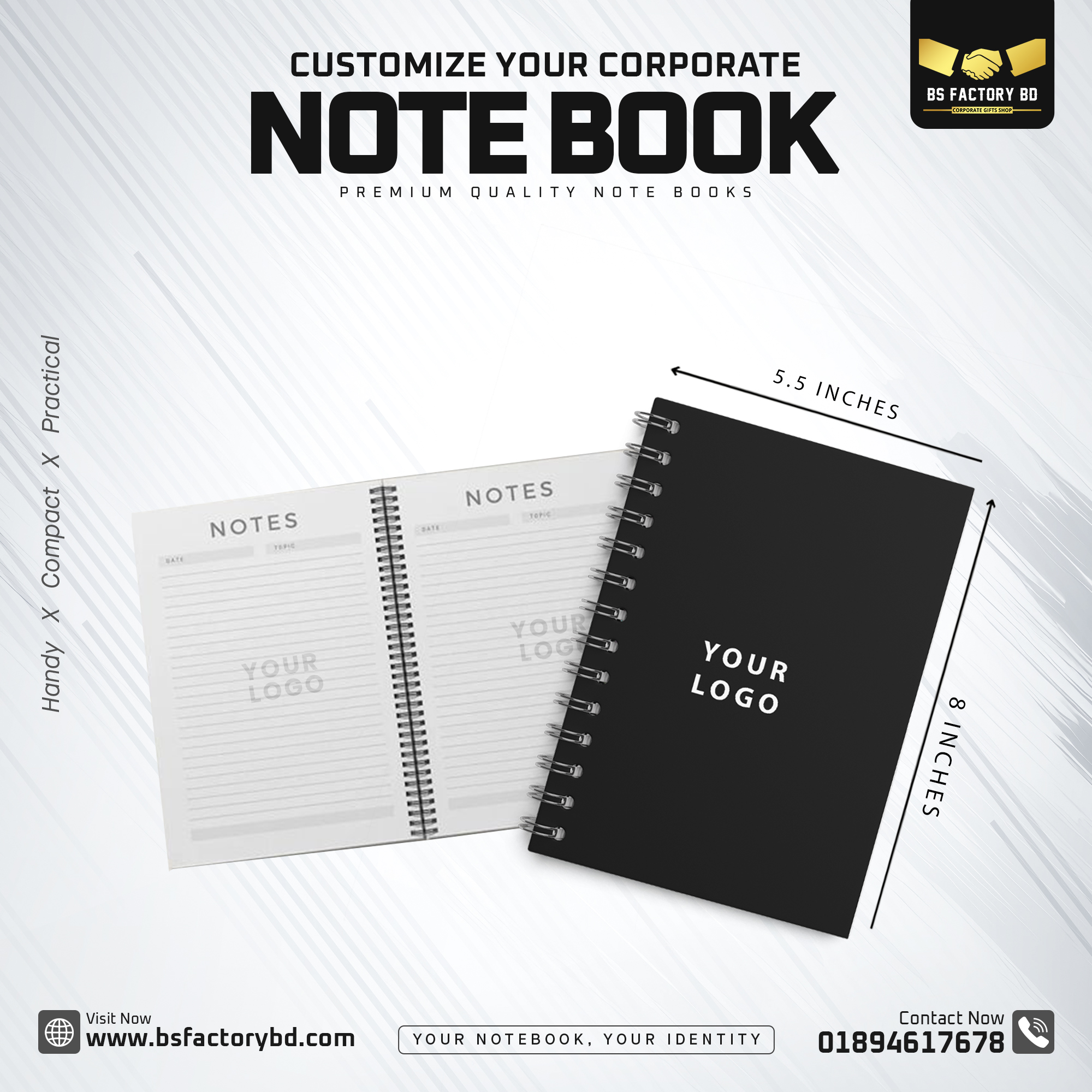 Corporate Customized Notebook 01 - Image 3
