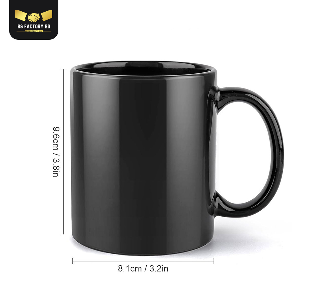 Corporate Customized Black Sublimation Mug - Image 3