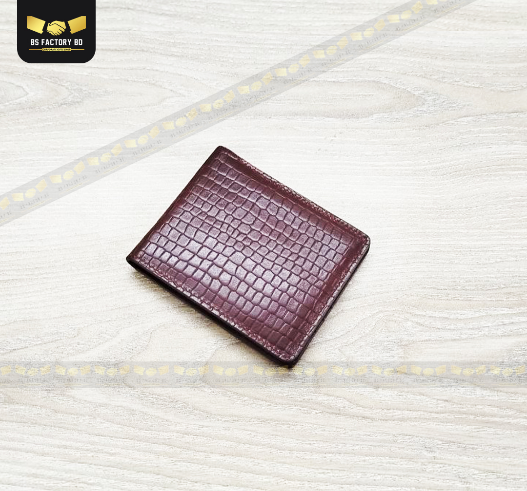 Corporate Customized Pure Leather Wallet Design 01