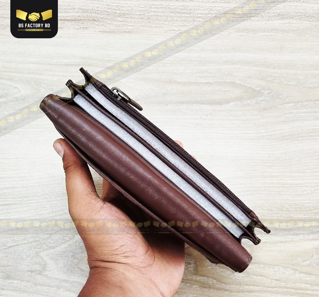 Corporate Customized Pure Leather Wallet Design 09 - Image 3