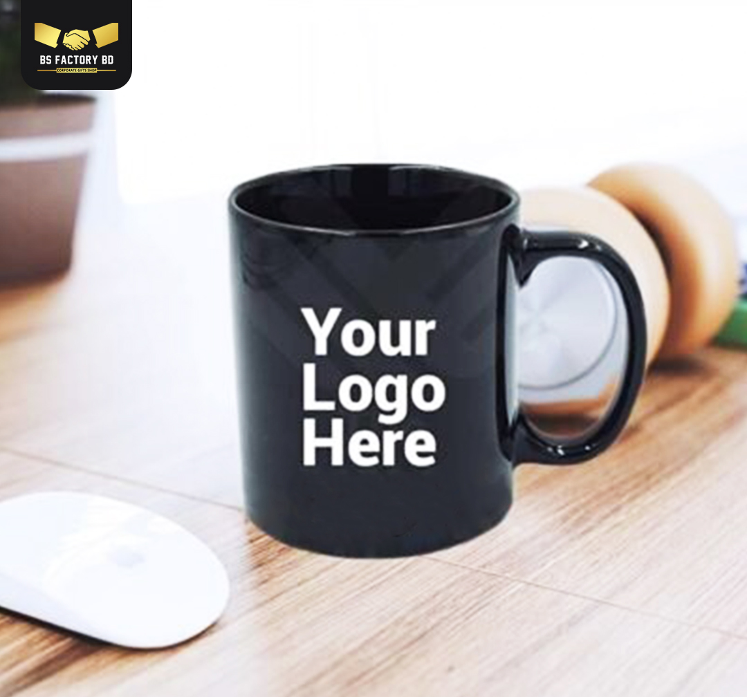 Corporate Customized Black Sublimation Mug