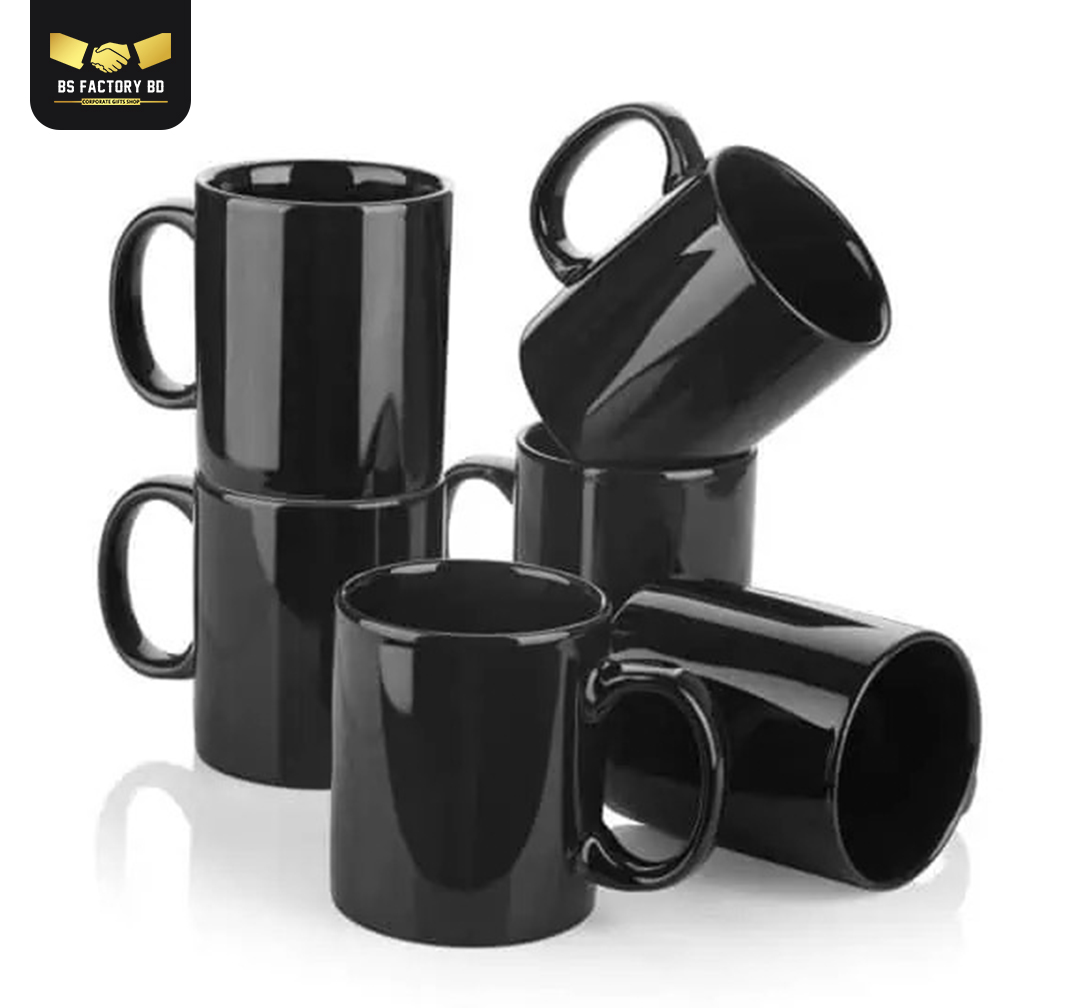 Corporate Customized Black Sublimation Mug - Image 2