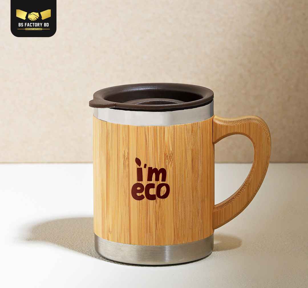 ๐ฟ Corporate Customized Thermal Bamboo Mug - Image 3