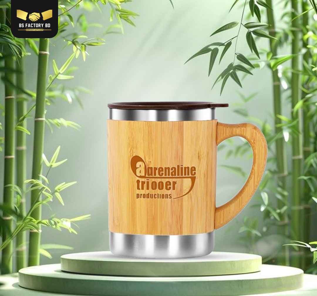 ๐ฟ Corporate Customized Thermal Bamboo Mug - Image 4