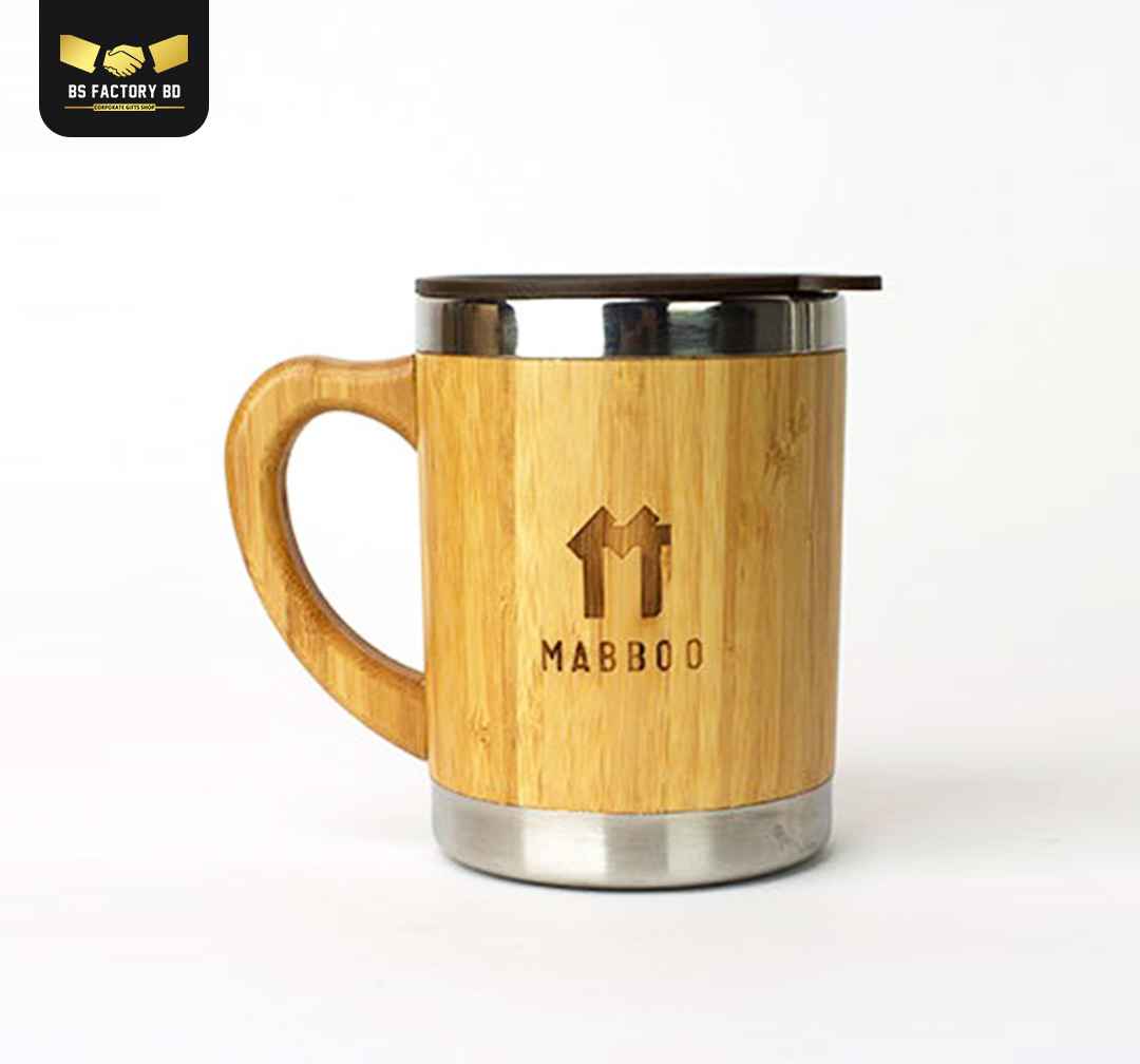 ๐ฟ Corporate Customized Thermal Bamboo Mug - Image 5