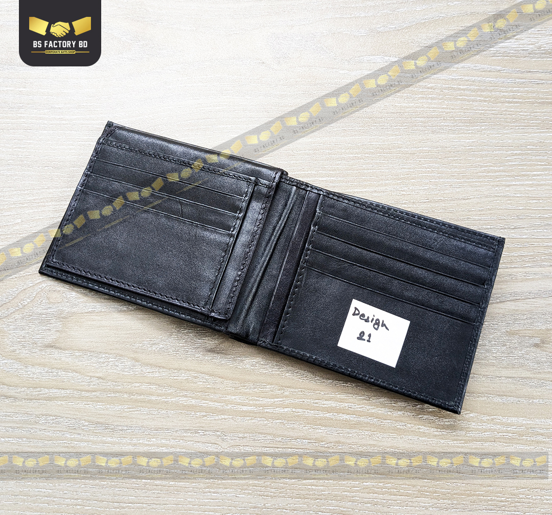 Corporate Customized Pure Leather Wallet Design 21 - Image 2