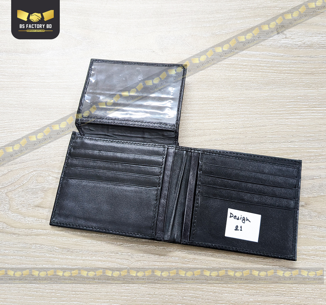 Corporate Customized Pure Leather Wallet Design 21 - Image 3