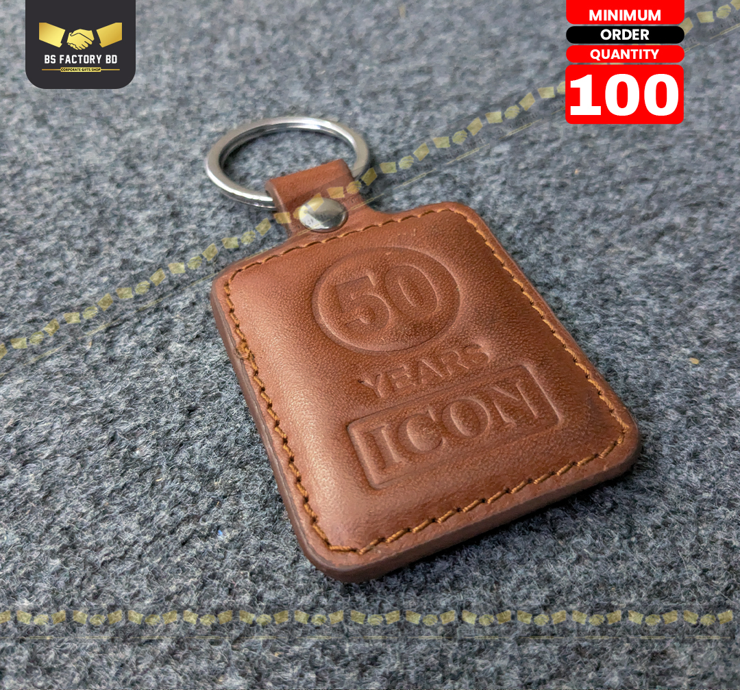 Corporate Customized Lather Key Ring