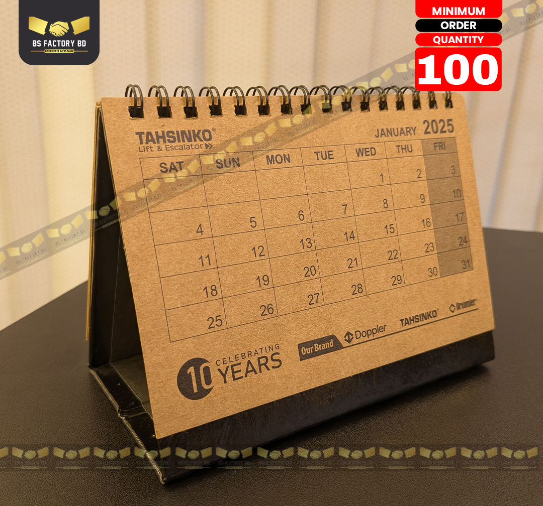 Corporate Customized Desk Calendar 01