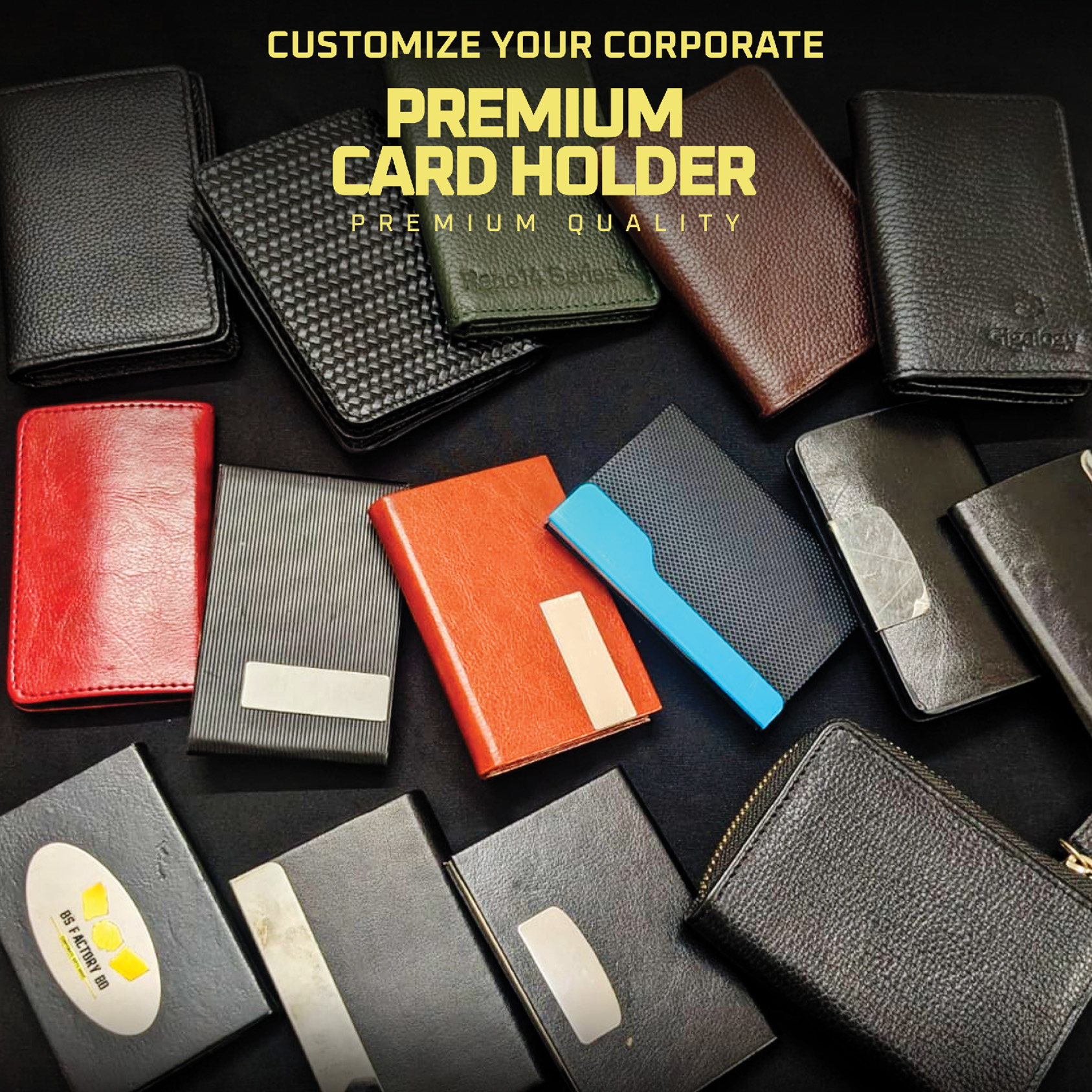 Corporate Customized Card Holder
