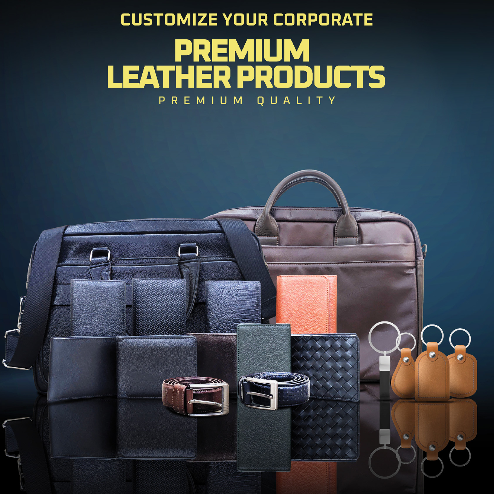 Corporate Customized Lather Product's